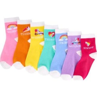 TINES ESTAMPADOS SEMANARIO SET DE 7 PARES UNITALLA MULTICOLOR HELLODREAM