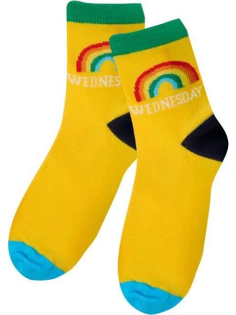 TINES ESTAMPADOS SEMANARIO SET DE 7 PARES UNITALLA MULTICOLOR HELLODREAM - Imagen 3