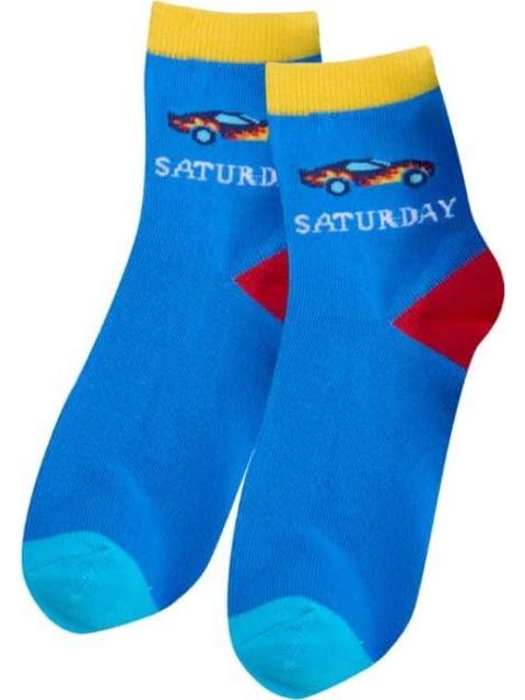 TINES ESTAMPADOS SEMANARIO SET DE 7 PARES UNITALLA MULTICOLOR HELLODREAM - Imagen 5