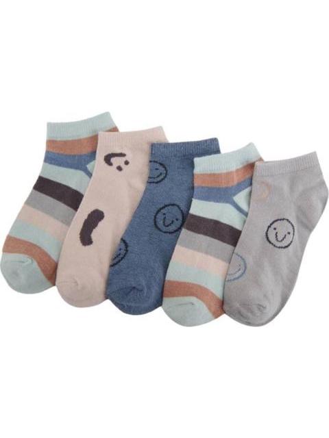 TINES ESTAMPADOS SET DE 5 PARES UNITALLA MULTICOLOR PROKENNEX