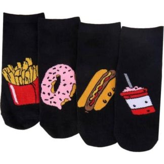 TINES ESTAMPADOS SET DE 7 PARES UNITALLA JUNIOR NEGRO PROKENNEX