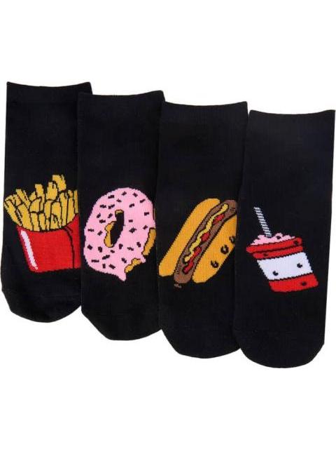 TINES ESTAMPADOS SET DE 7 PARES UNITALLA JUNIOR NEGRO PROKENNEX