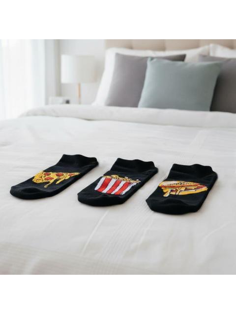 TINES ESTAMPADOS SET DE 7 PARES UNITALLA JUNIOR NEGRO PROKENNEX - Imagen 6