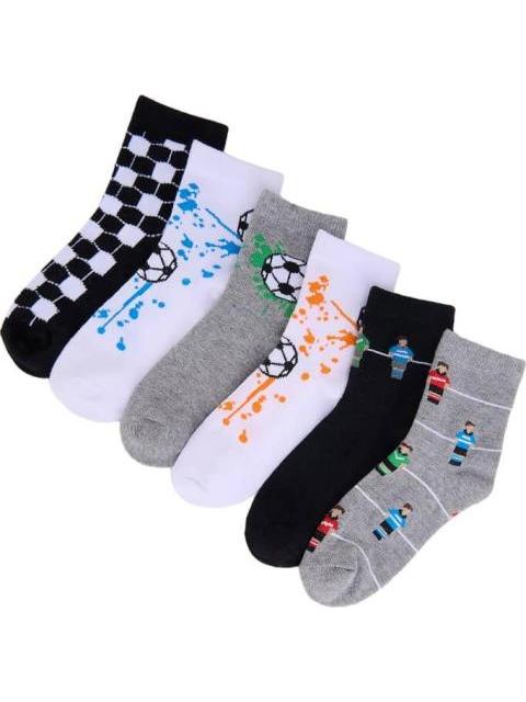 TINES ESTAMPADOS SET DE 7 PARES UNITALLA MULTICOLOR HELLODREAM