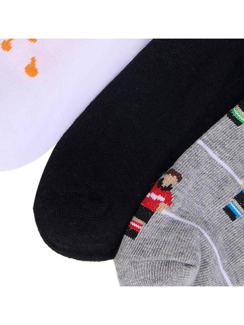 TINES ESTAMPADOS SET DE 7 PARES UNITALLA MULTICOLOR HELLODREAM - Imagen 2
