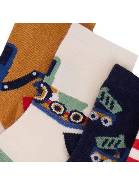 TINES ESTAMPADOS SET DE 7 PARES UNITALLA MULTICOLOR HELLODREAM - Imagen 4