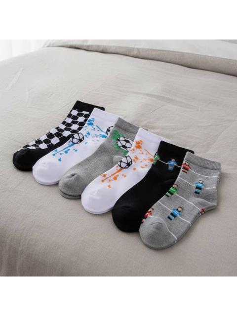 TINES ESTAMPADOS SET DE 7 PARES UNITALLA MULTICOLOR HELLODREAM - Imagen 6