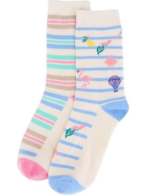 TINES SET DE 2 PARES UNITALLA MULTICOLOR LOVE TO LOUNGE