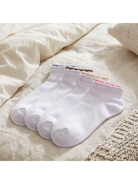 TINES SET DE 4 PARES UNITALLA BLANCO LOVE TO LOUNGE - Imagen 6