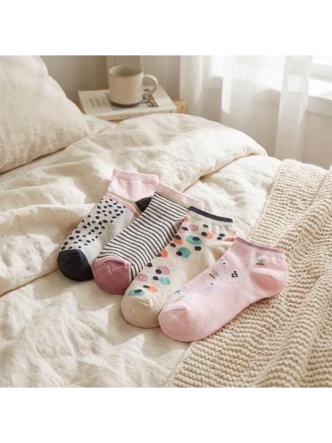 TINES SET DE 4 PARES UNITALLA MULTICOLOR LOVE TO LOUNGE - Imagen 6