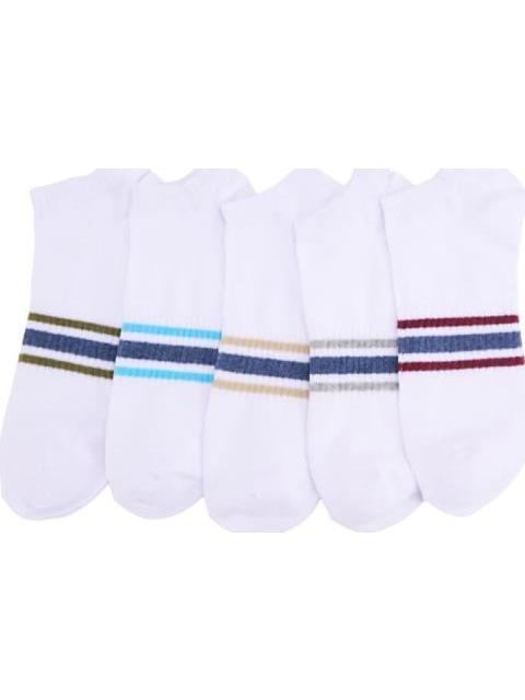 TINES SET DE 5 PARES UNITALLA BLANCO PROKENNEX