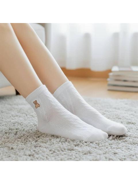 TINES SET DE 5 PARES UNITALLA MARFIL LOVE TO LOUNGE - Imagen 4