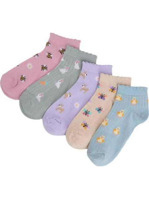 TINES SET DE 5 PARES UNITALLA MULTICOLOR LOVE TO LOUNGE