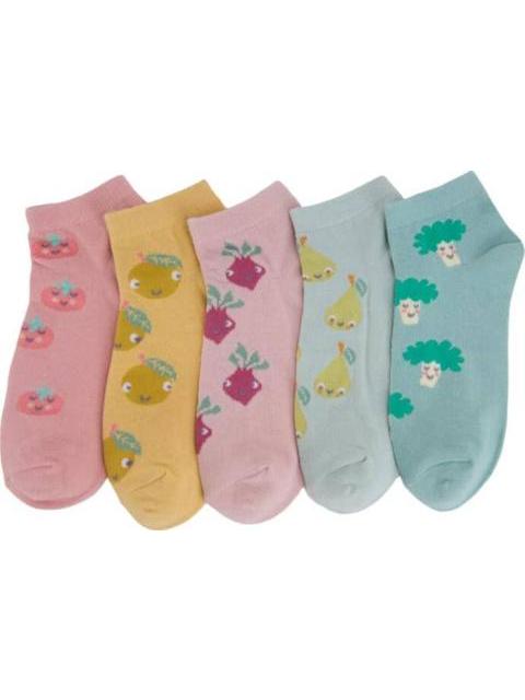 TINES SET DE 5 PARES UNITALLA MULTICOLOR LOVE TO LOUNGE