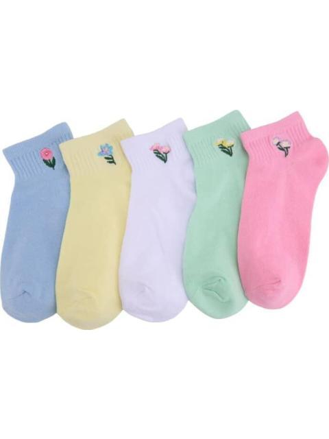 TINES SET DE 5 PARES UNITALLA MULTICOLOR LOVE TO LOUNGE