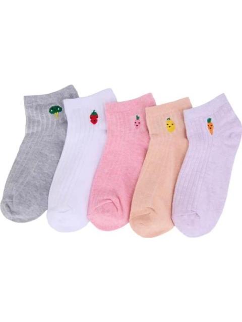 TINES SET DE 5 PARES UNITALLA MULTICOLOR LOVE TO LOUNGE