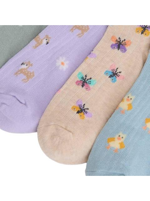 TINES SET DE 5 PARES UNITALLA MULTICOLOR LOVE TO LOUNGE - Imagen 2