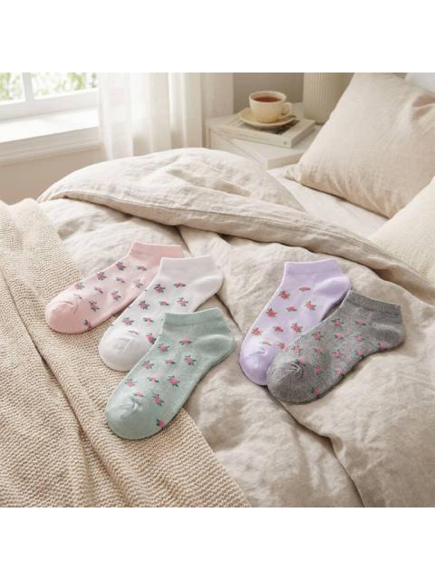 TINES SET DE 5 PARES UNITALLA MULTICOLOR LOVE TO LOUNGE - Imagen 6