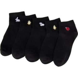 TINES SET DE 5 PARES UNITALLA NEGRO LOVE TO LOUNGE