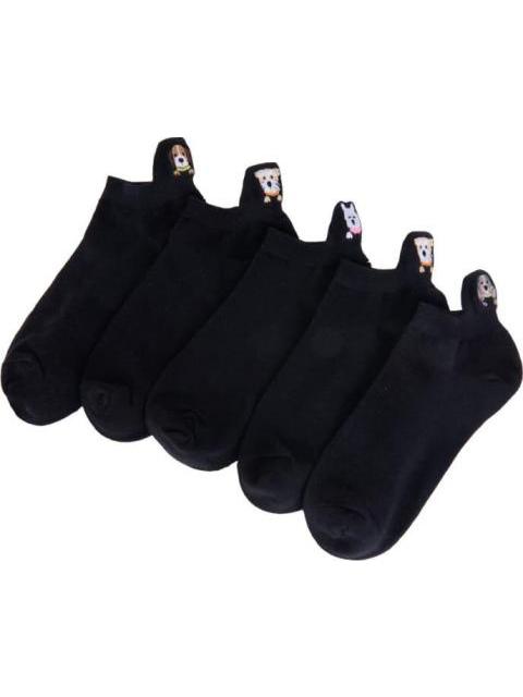 TINES SET DE 5 PARES UNITALLA NEGRO LOVE TO LOUNGE
