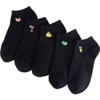 TINES SET DE 5 PARES UNITALLA NEGRO LOVE TO LOUNGE