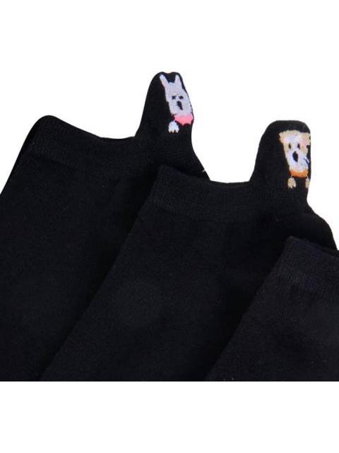 TINES SET DE 5 PARES UNITALLA NEGRO LOVE TO LOUNGE - Imagen 3