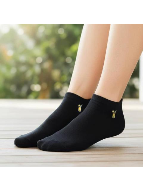 TINES SET DE 5 PARES UNITALLA NEGRO LOVE TO LOUNGE - Imagen 5