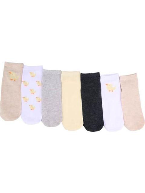TINES SET DE 7 PARES UNITALLA MULTICOLOR LOVE TO LOUNGE