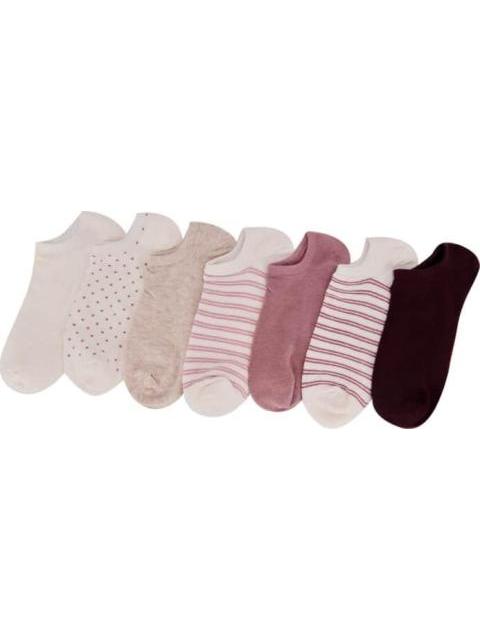 TINES SET DE 7 PARES UNITALLA MULTICOLOR LOVE TO LOUNGE