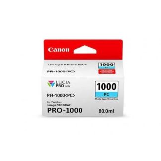 TINTA CANON PFI-1000 PC - CIAN FOTOGRAFICO - 80ML