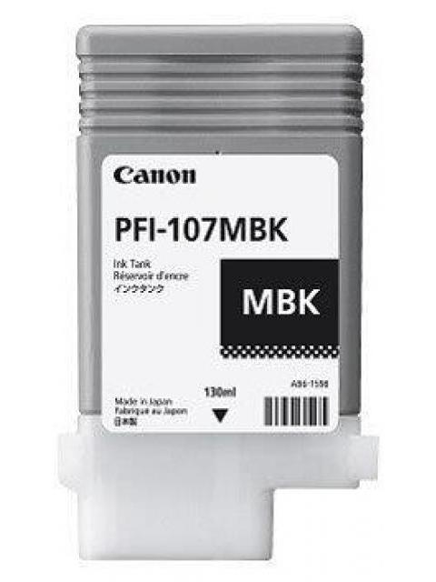 TANQUE TINTA CANON NEGRO MATE PFI-107MBK 130ML (6704B001AA) - Imagen 2