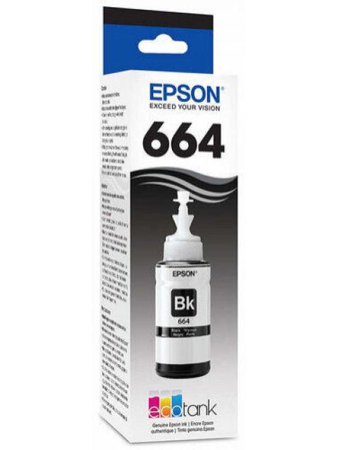 TANQUE DE TINTA (ECOTANK) EPSON 664 NEGRO 70ML - Imagen 2