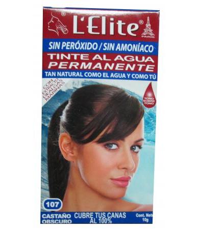 TINTE CASTAÑO OSCURO ELITE 10 G LELITE