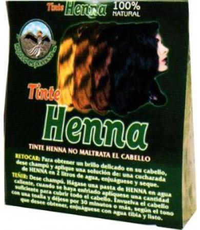 TINTE HENNA 100 G MUNDO NATURAL