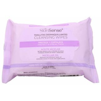 TOALLITAS DESMAQUILLANTES ACEITE SEMILLA DE UVA 25 PZAS SKIN SENS