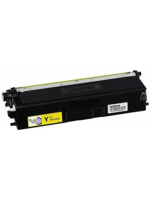 TONER BROTHER TN-433Y ALTO RENDIMIENTO AMARILLO 4000 PAGINAS