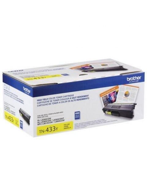 TONER BROTHER TN-433Y ALTO RENDIMIENTO AMARILLO 4000 PAGINAS - Imagen 6