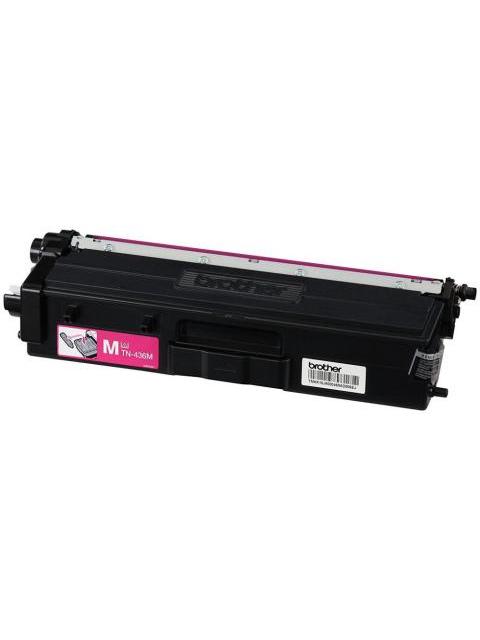 TONER BROTHER TN436 SUPER ALTO RENDIMIENTO MAGENTA 6.500 PAGINAS - Imagen 5