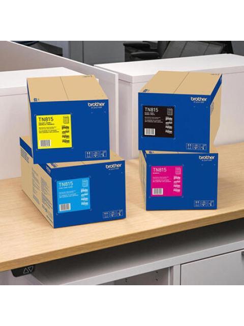 TONER BROTHER TN815M ALTO RENDIMIENTO MAGENTA 12.000 PAGINAS - Imagen 5