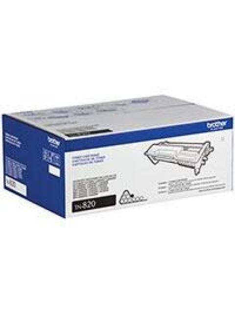 TONER BROTHER TN820 NEGRO 3.000 PAGINAS