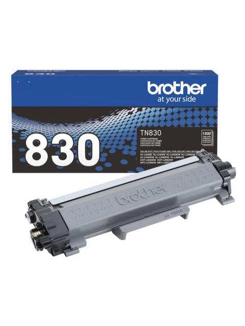 TONER BROTHER TN830 NEGRO RENDIMIENTO APROXIMADO 1 200 PAGINAS - Imagen 2