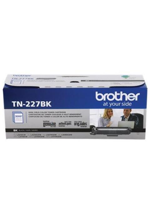 TONER BROTHER TN-227BK ALTO RENDIMIENTO NEGRO 3000 PAGINAS - Imagen 5