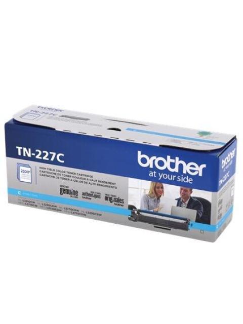 TONER BROTHER TN-227C ALTO RENDIMIENTO CIAN 2300 PAGINAS - Imagen 6