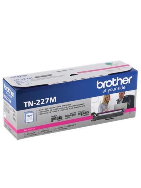 TONER BROTHER TN-227M ALTO RENDIMIENTO MAGENTA 2300 PAGINAS - Imagen 7