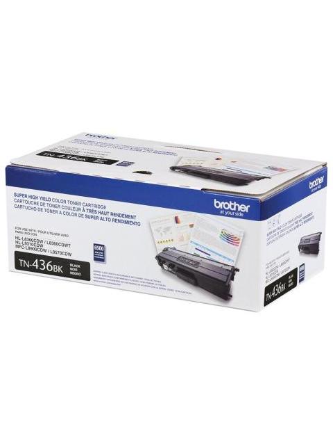 TONER BROTHER TN436BK SUPER ALTO RENDIMIENTO NEGRO 6.500 PAGINAS - Imagen 4