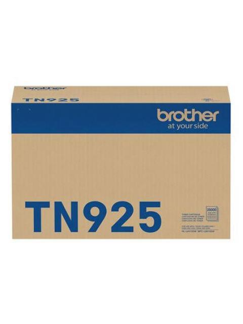 TONER BROTHER VALOR TN925 NEGRO RENDIMIENTO APROXIMADO 25 000 PAGINAS COMPATIBLE CON HLL6415DW MFCL6915DW - Imagen 2