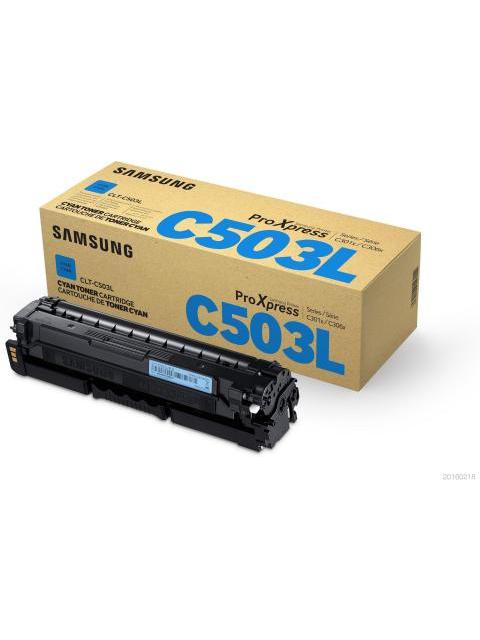 TONER SAMSUNG CLT-C503L CYAN 5000 PAG SU019A - Imagen 3