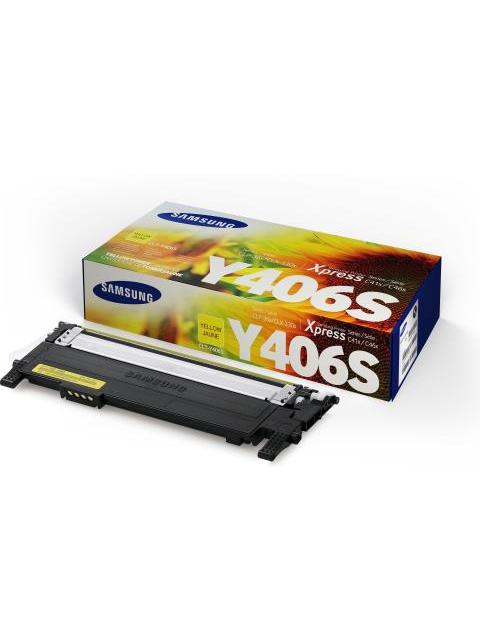 TONER SAMSUNG CLT-Y406S AMARILLO 1.000 PAGINAS - Imagen 2