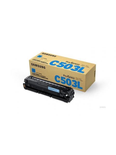 TONER SAMSUNG CLT-C503L CYAN 5000 PAG SU019A - Imagen 2