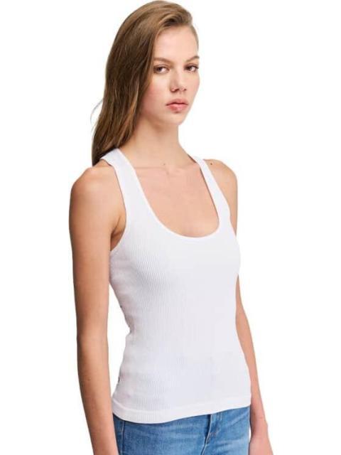 TOP ACANALADO BLANCO HOLLY LAND - Imagen 2